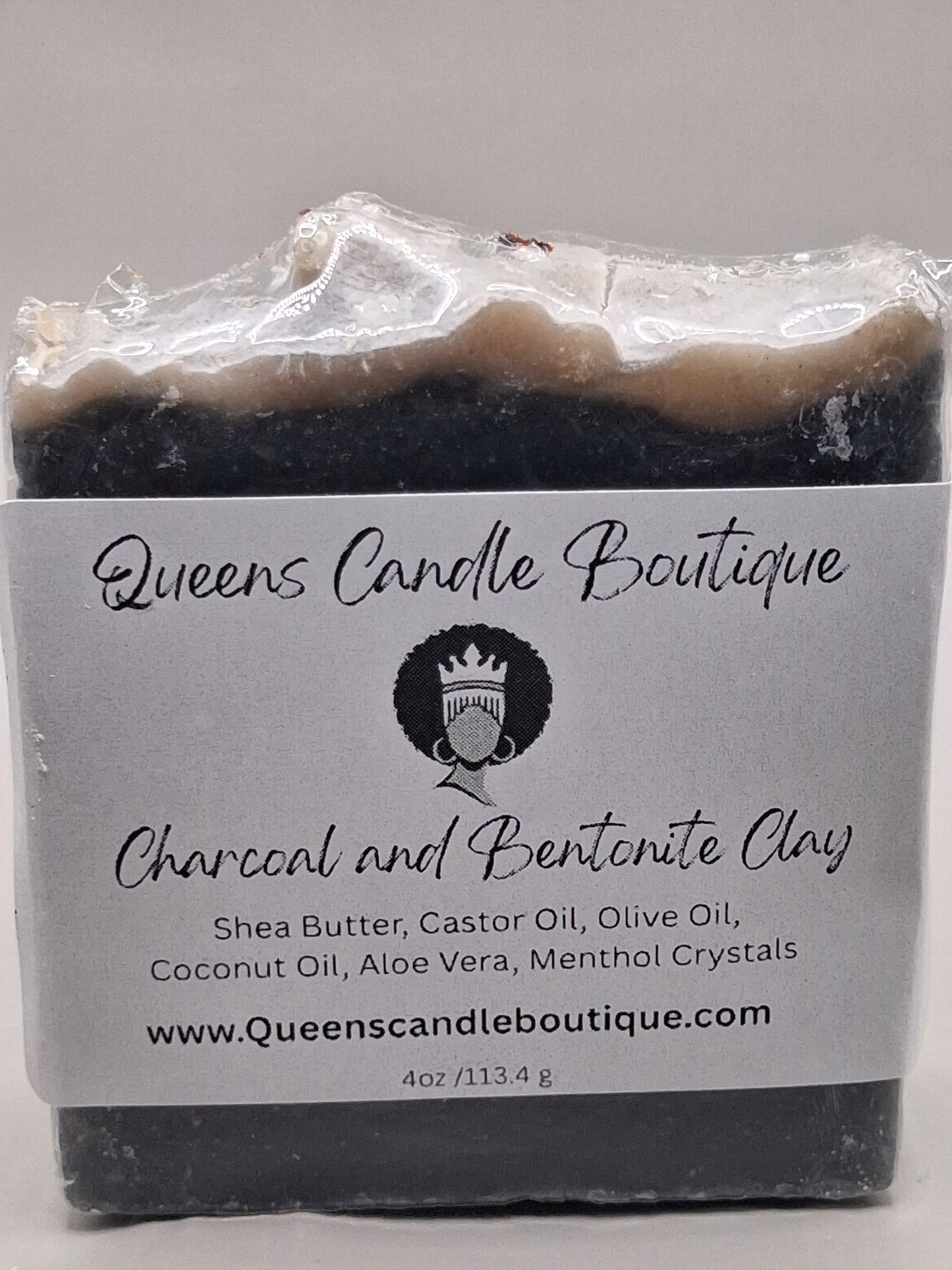 Charcoal and Bentonite Clay Bar Soap