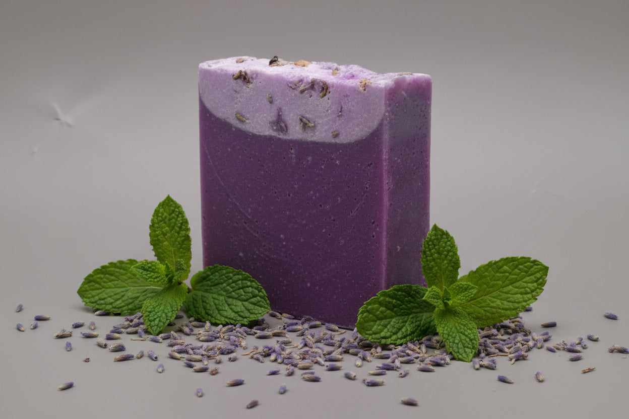 Lavender and Peppermint Bar Soap